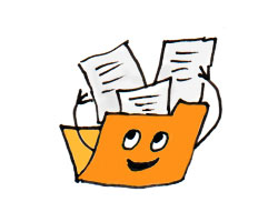 picture of a file folder filing papers in itself